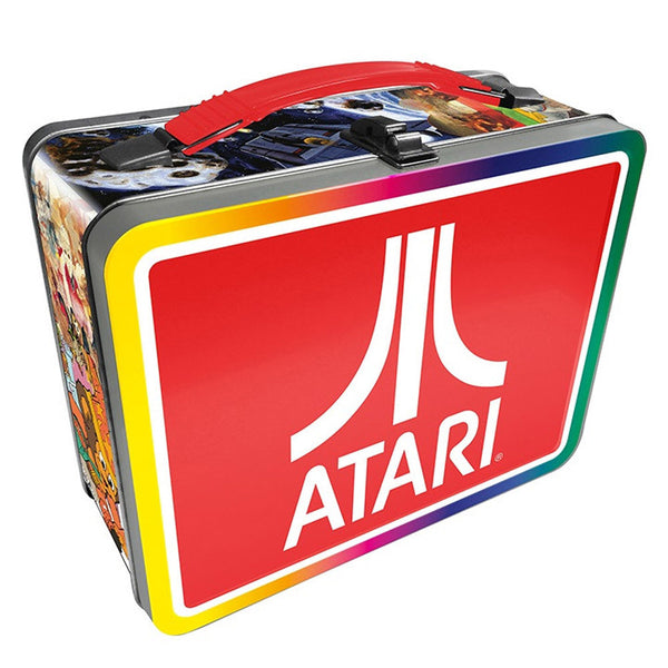 Tin Carry All Fun Lunch Box Atari