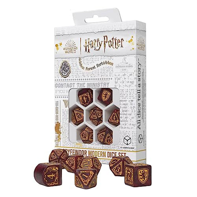 Harry Potter Gryffindor Modern 7-Die Set