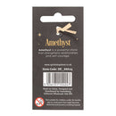 Amethyst Mushroom Keyring