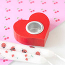 Red Heart MDF Taper Candle Holder