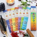 Seven Chakras Incense 35 Sticks Gift Pack (Green Tree)