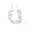 Moi en fer à cheval avec des grappes de fleurs charme de mariage