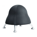 Safco Licorice Fabric Runtz Ball Chair (Black)