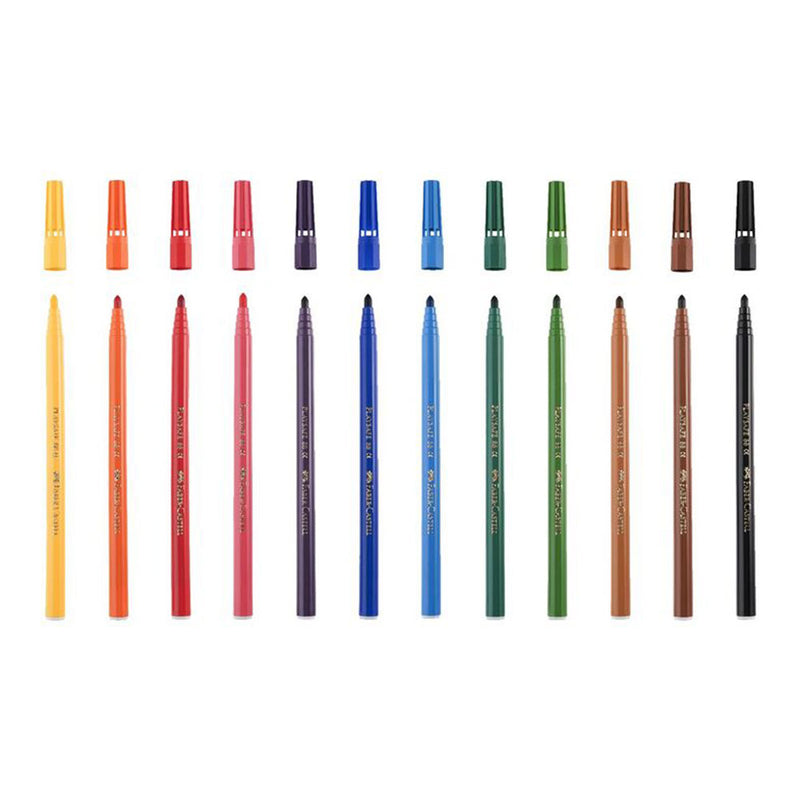Faber-Castell Playsafe Colour Marker (Pack of 12)