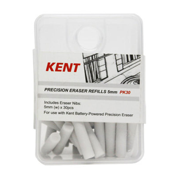 Kent Precision Eraser Refill 5mm (Pack of 30)
