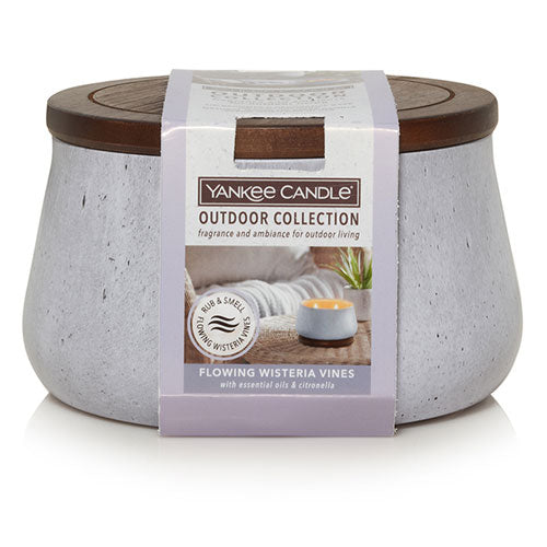 Yankee Candle Outdoor Flowing Wisteria Vines Jar