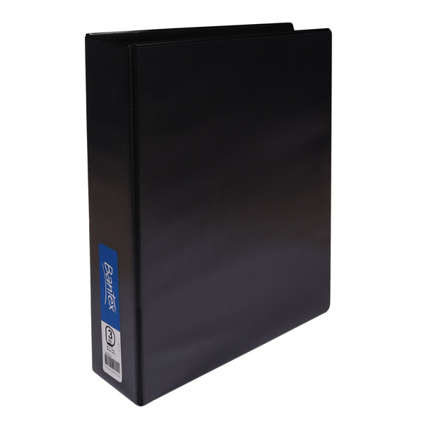 Bantex 3 D-Ring Insert Binder 50mm (Black)