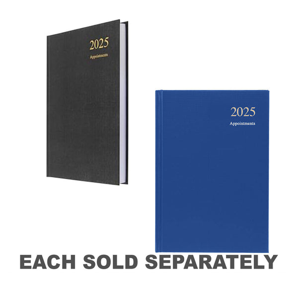 Collins Essential Appointment A5 1DTP 2025 Diary