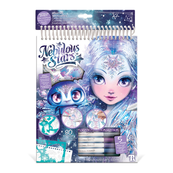 Iceana Creative Sketchbook with Geometric Crystal Pages