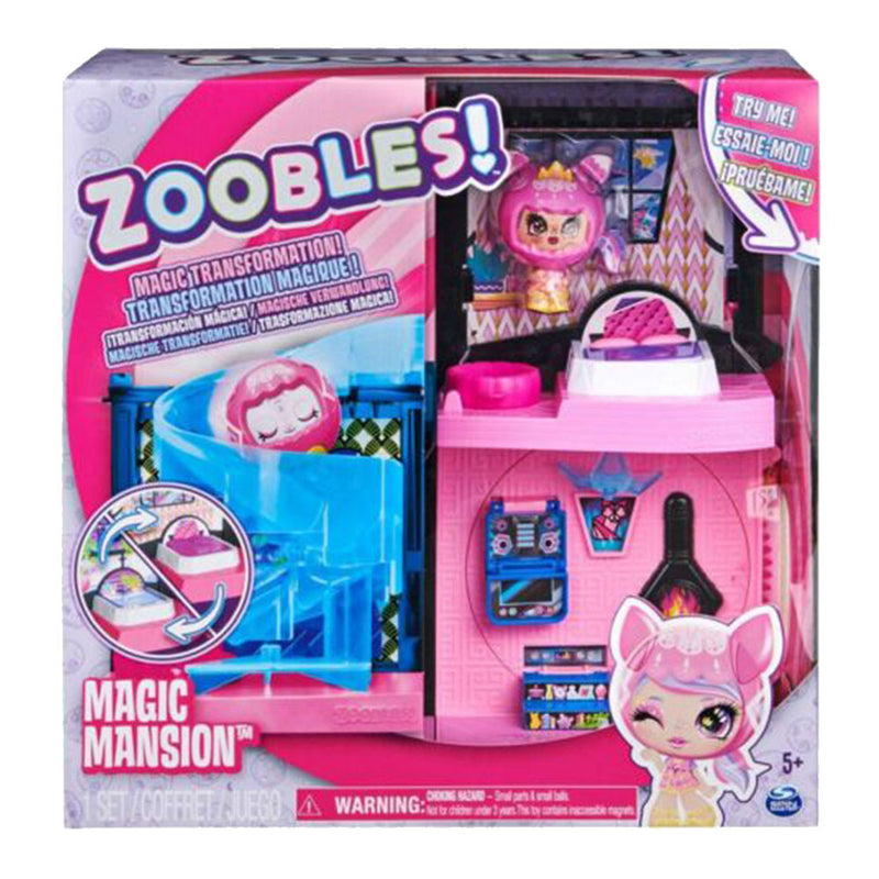 Zoobles Magic Mansion Spinning Playset