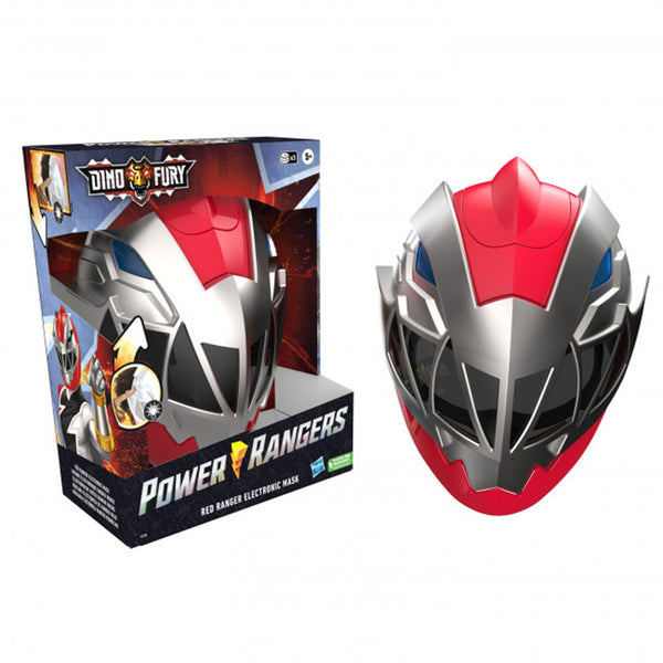 Power Rangers Dino Fury Red Ranger Electronic Mask