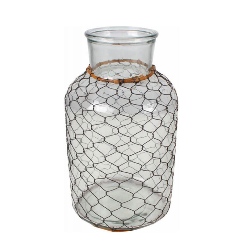 Vase en verre Sia avec fil
