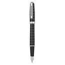 Prelude Fountain Pen with Engraved Lines (Black)
