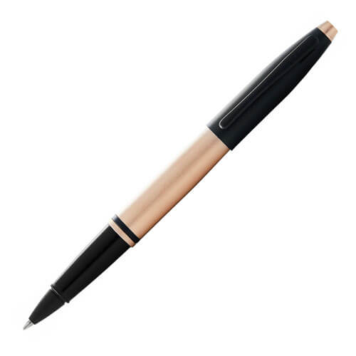 Cross Calais Brushed Rose Gold and Black Pen