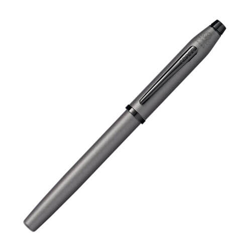 Century II Gunmetal Grey Fine Fountain Pen with Black PVD