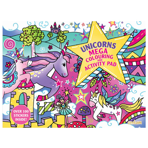 Unicorns Mega Colouring Activity Pad