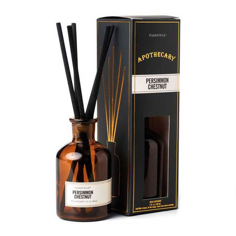 Apothecary Diffuseur en verre ambré 3oz