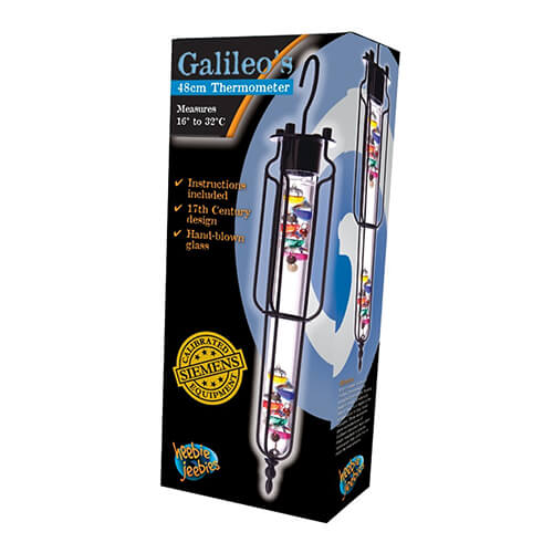 Thermomètre Galileo suspendu
