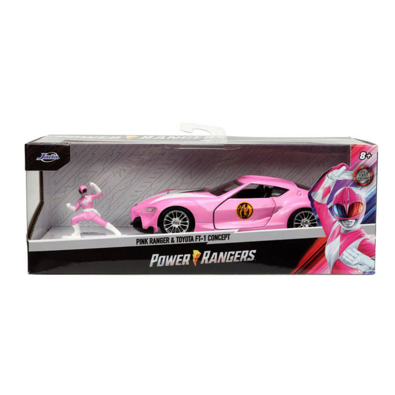Power Rangers Toyota FT-1 avec Rose Ranger
