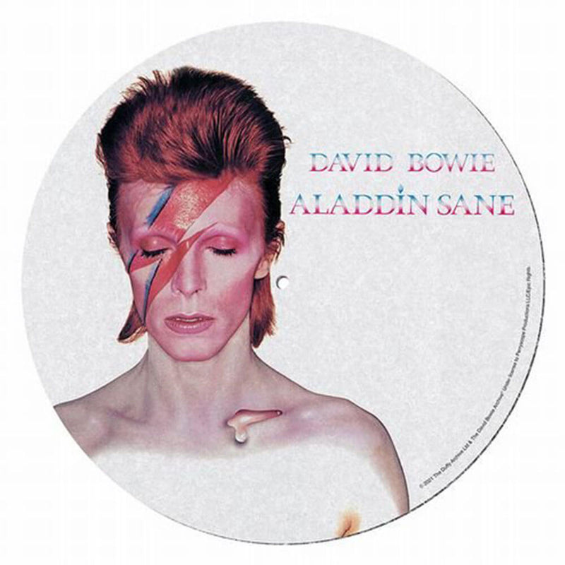 Tapis de disque David Bowie (29x29cm)