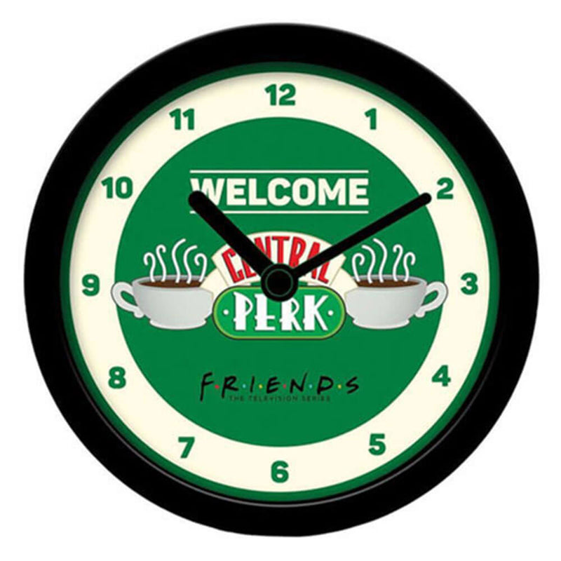 Horloge de bureau de bienvenue Friends Central Perk