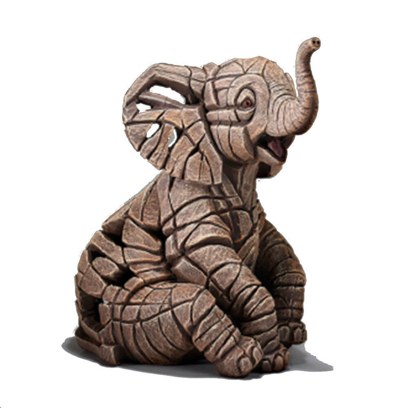 Edge Sculpture Elephant Calf Small Figure (24cm)