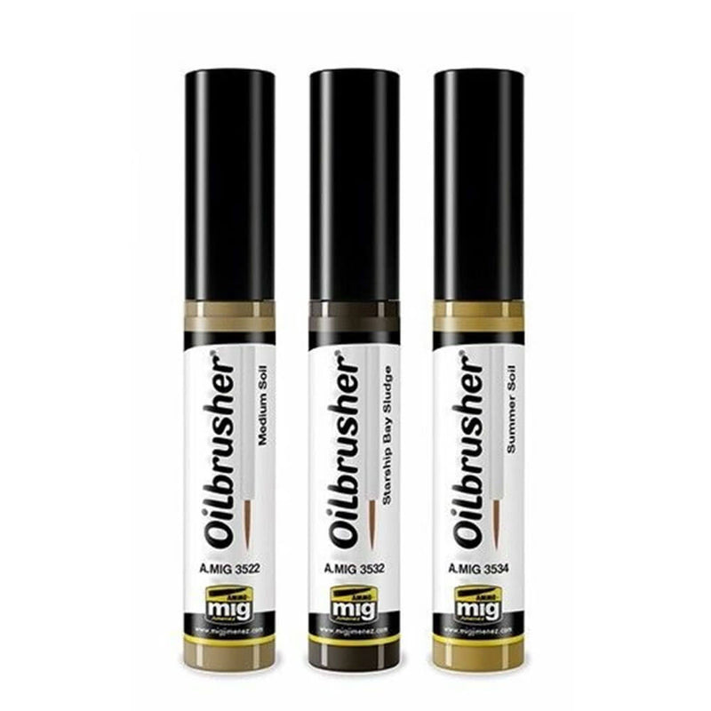 Ammo by MIG Oilbrushers Ensemble de tons