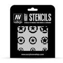 Marquages ​​aériens Vallejo Stencils
