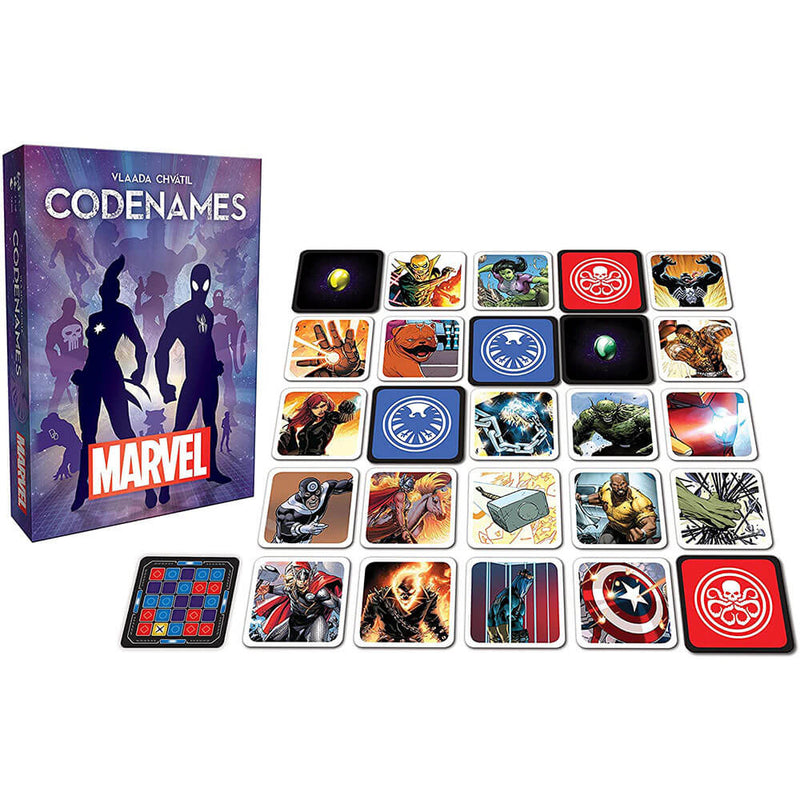 Codenames Marvel Board Game