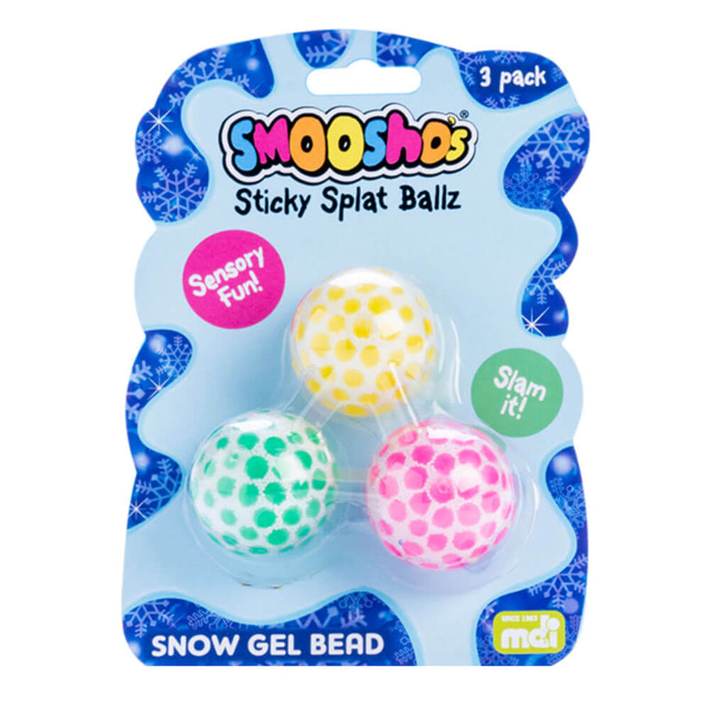 Sticky Splat Ballz de Smoosho (lot de 3)