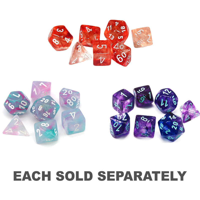 Chessex Polyhedral 7-Die Nebula Set