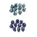 Chessex D10 Polyhedral 10-Die Lustrous Set