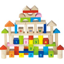 Alphabet and Numbers 100pcs Blocks Set