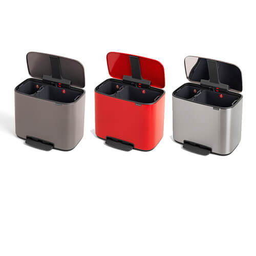 Brabantia Bo Pedal Bin 11+23L