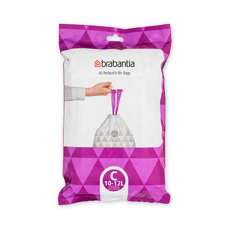 Brabantia Distributeur de sacs poubelles, paquet de 40 pièces