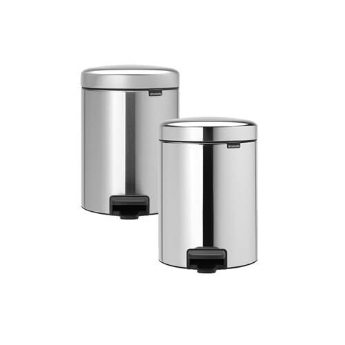 Brabantia Newicon Pedal Bin Recycle (2x2L)