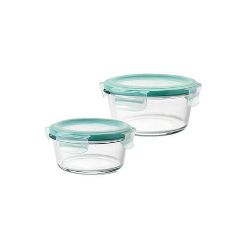 OXO Good Grips Smart Seal Round Glass Container