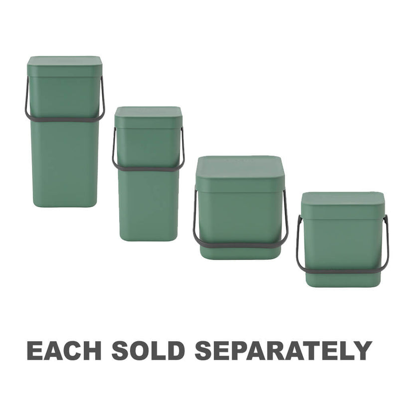 Brabantia Waste Bin Sort & Go (Fir Green)