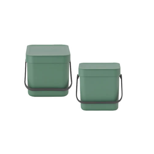 Brabantia Waste Bin Sort & Go (Fir Green)