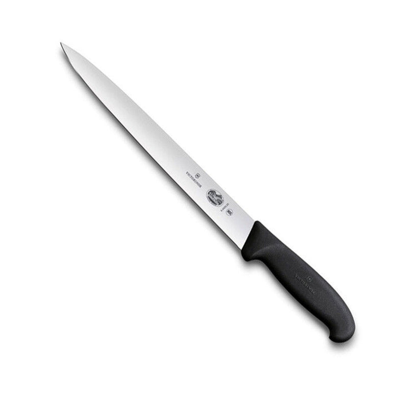 Pointe pointe tranchant le couteau fibrox 25cm (noir)