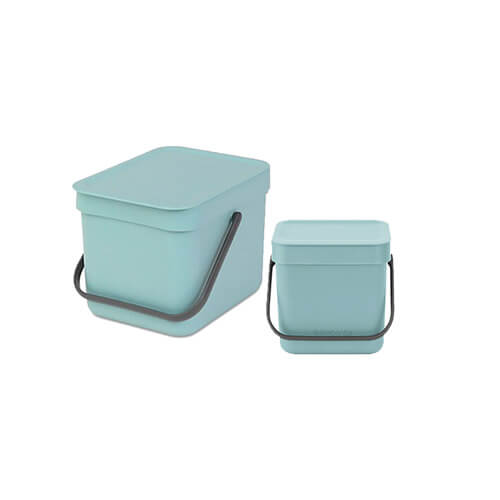 Brabantia Waste Bin Sort & Go (Mint)