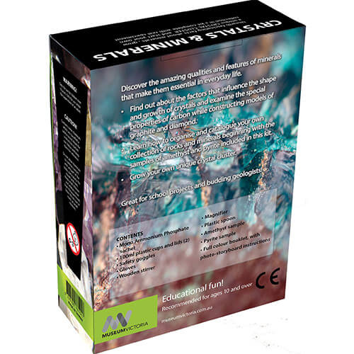 Discover Science Crystals & Minerals (Crystals Growing Kit)