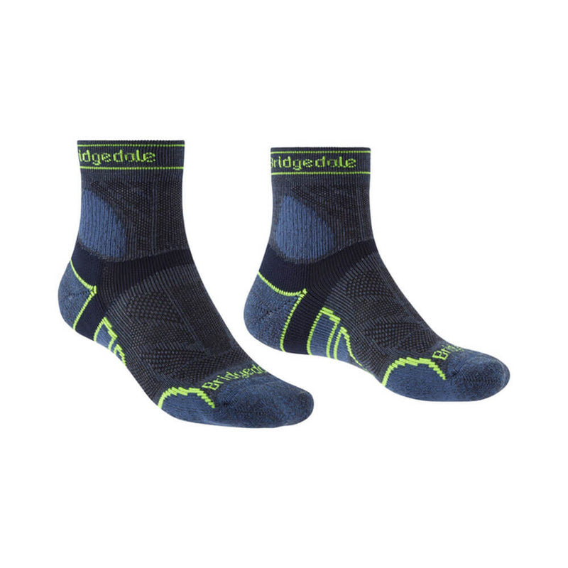 Chaussettes Merino Sport 3/4 Homme (Bleu)