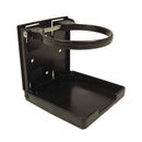 Porte-gobelet pliant en plastique avec bras réglables