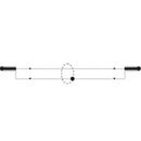 6.5mm Mono Plug to 6.5mm Mono Plug Aud Cabl (Right Angle 6m)