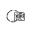 Plaque à œil en acier inoxydable avec anneau