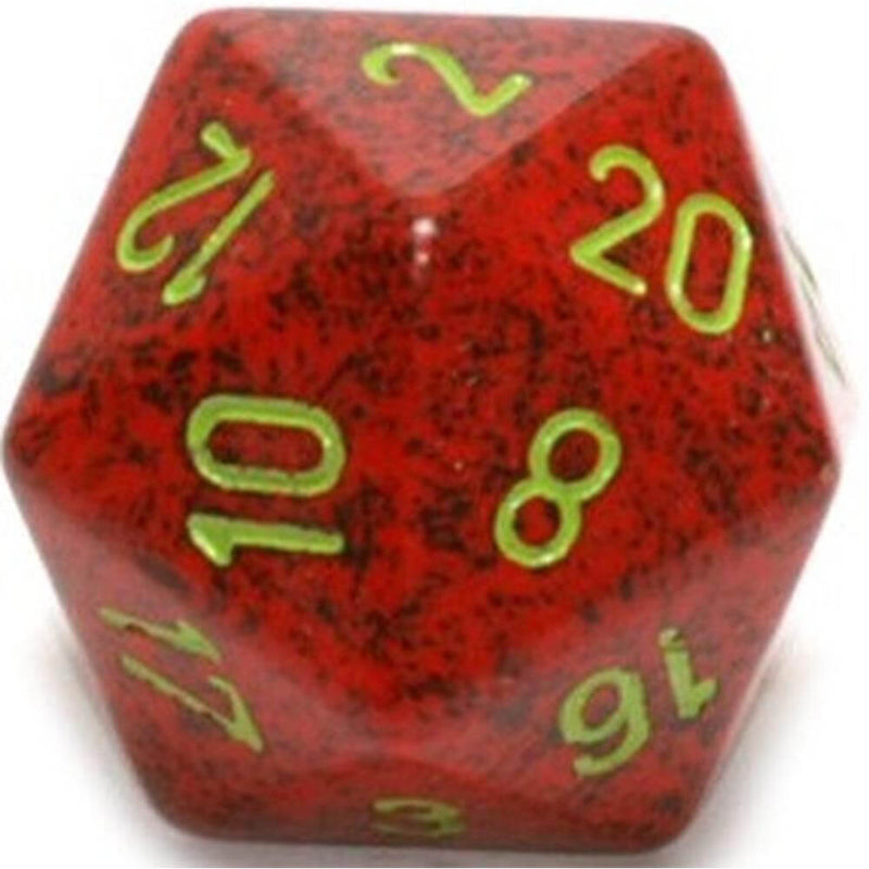 D20 Dés Moucheté (34mm)