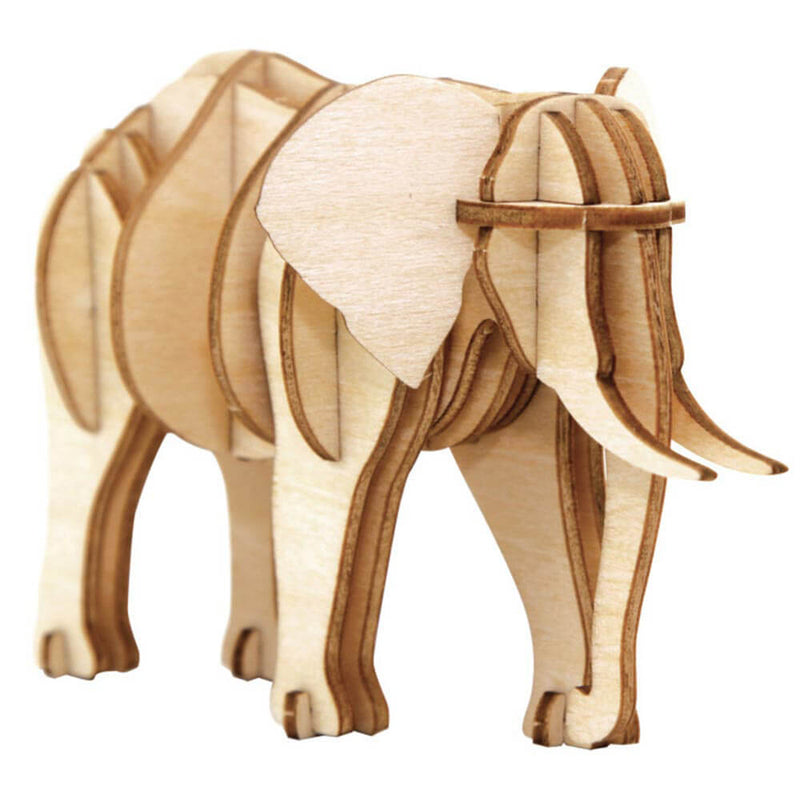 Modèle en bois 3D de la collection d'animaux d'Incredibuilds