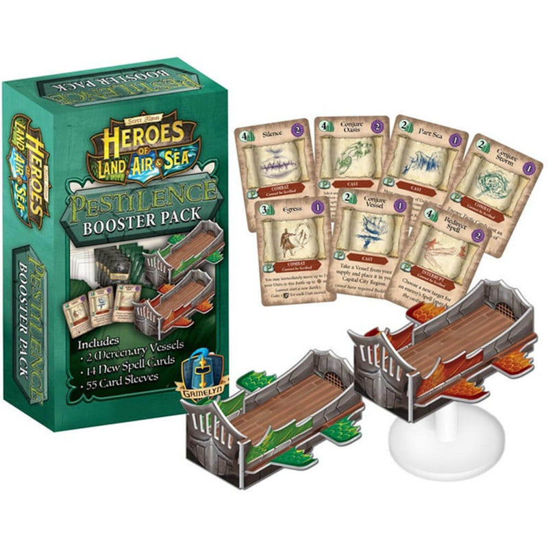 Heroes of Land, Air & Sea Pestilence Booster Pack Board Game