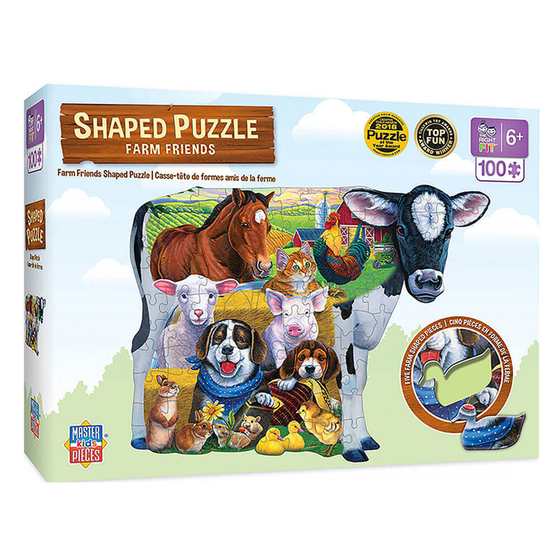 Puzzle en forme de MP (100 pcs)